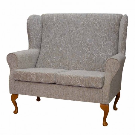 2 Seater Westoe Sofa in a Montana Oatmeal Floral Fabric