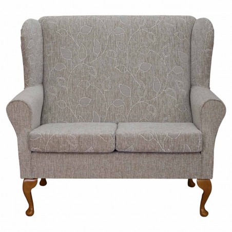 2 Seater Westoe Sofa in a Montana Oatmeal Floral Fabric