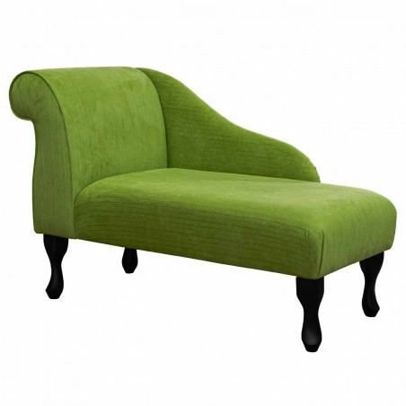 41" Mini Chaise Longue in a Topaz Lime Fabric