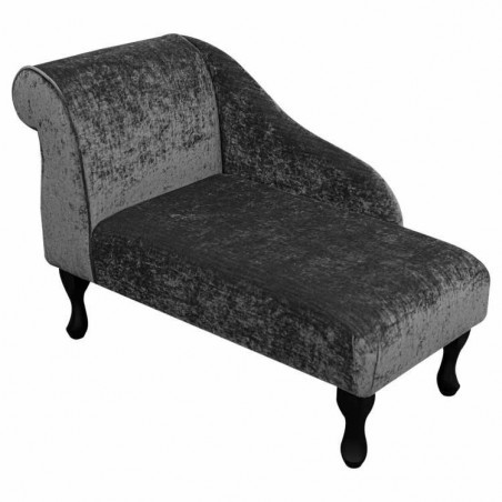 dark grey chaise lounge