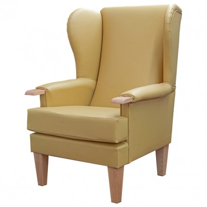 yellow orthopedic chair