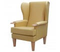 Kensington Orthopaedic Armchair in a Manuka Faux Leather Vinyl  - Hospitality & Care Edition