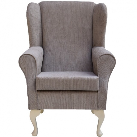 Westoe Chair in a Mink Topaz Fabric - Topaz mink