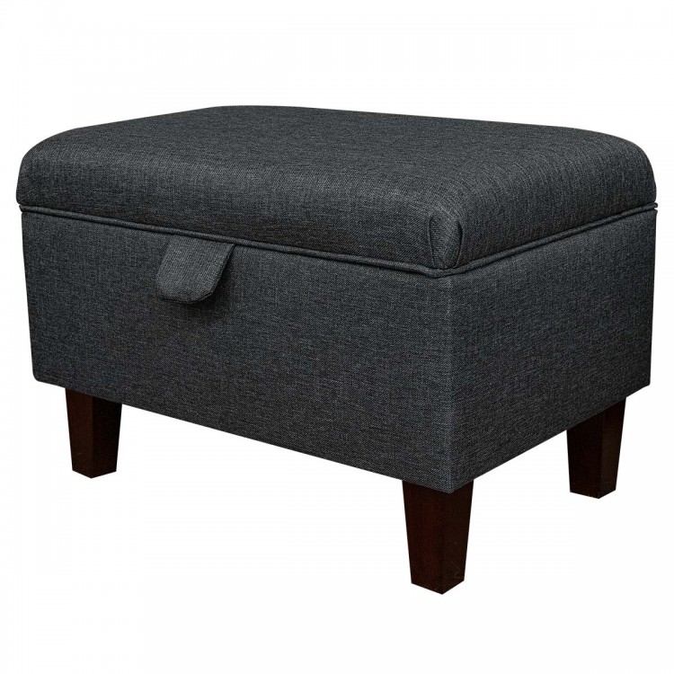 dark grey footstool dark grey footstool