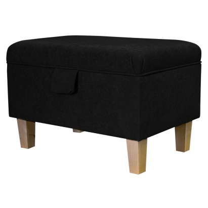 black footstool