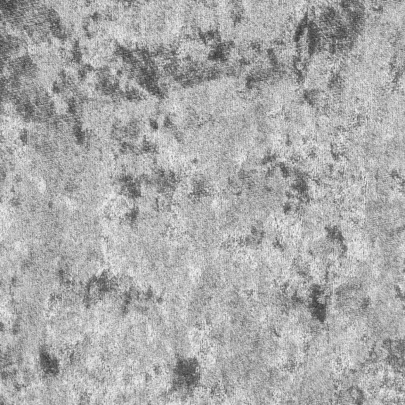 Small Footstool in a Shimmer Silver Crushed Velvet Fabric