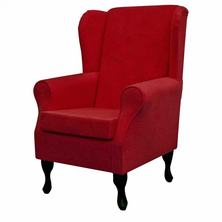 Red Fireside Chair