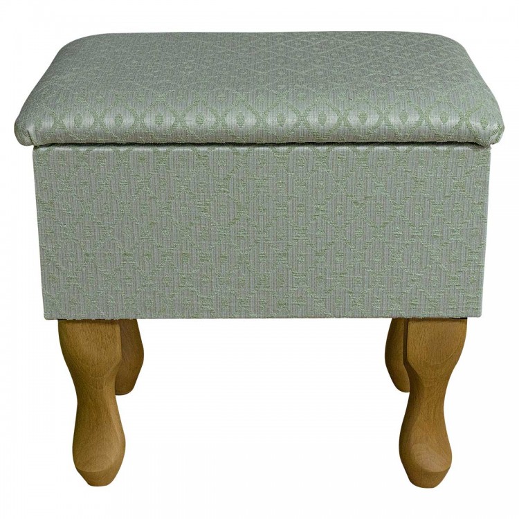 green bedroom stool