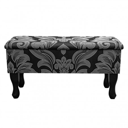 floral dressing table stool with legs