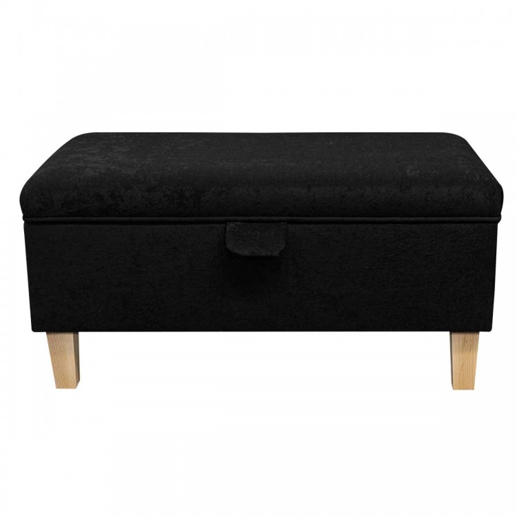 black footstool