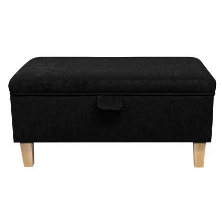 black footstool