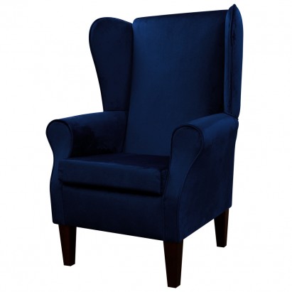 Large Highback Westoe Chair in a Monaco Royal Blue...