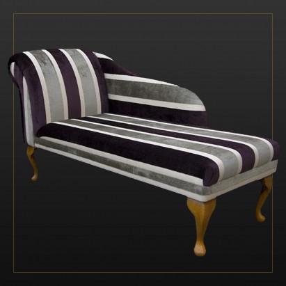 LUXE 52" Medium Chaise Longue in an Eleganza Broad...