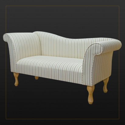 LUXE Designer Chaise Sofa in an Eleganza Candy...
