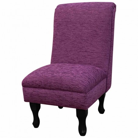 Bedroom Chair in a Portobello Boucle Thistle Fabric