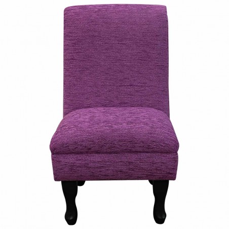 Bedroom Chair in a Portobello Boucle Thistle Fabric