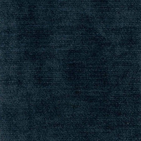 Navy Marl Velvet Fabric for footstool