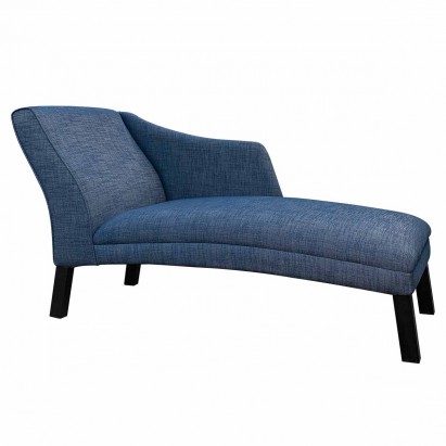 62" Curved Large Chaise Longue in a Lindale Royal...