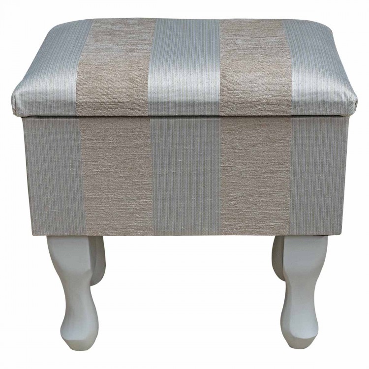 striped beige dressing table stool striped beige dressing table stool