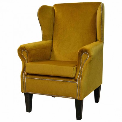 gold velvet chair