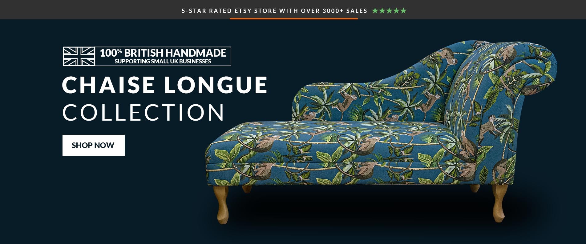 British Handmade Chaise Longue Collection